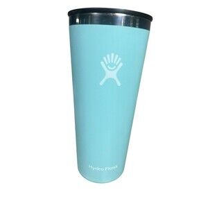 Hydro Flask All Around Tumbler Stainless Steel 22 oz Travel Cup Light Ocean Blue